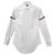 Camicia Oxford a righe con bracciale a tre righe per donna Thom Browne Grigio Medio Marrone - vista 15