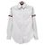Camicia Oxford a righe con bracciale a tre righe per donna Thom Browne Grigio Medio Marrone - vista 2