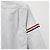 Camicia Oxford a righe con bracciale a tre righe per donna Thom Browne Grigio Medio Marrone - vista 20