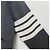 Thom Browne Cardigan Milan Stitch Bar Grigio Medio Marrone - vista 5