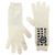 Maison Martin Margiela Wollhandschuhe mit Nummernlogo Off White Weiß - Ansicht 8