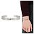 Maison Martin Margiela Bracciale Twist Number Argento