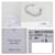 Maison Martin Margiela Bracciale Twist Number Argento - vista 4