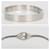 Maison Martin Margiela Bracciale Twist Number Argento - vista 7