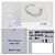 Maison Martin Margiela Bracciale Twist Number Argento - vista 8