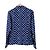 Louis Vuitton Camicia da pigiama in seta Escale Blu - vista 4