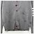 Thom Browne Diagonal Stripe Milano Stitch Wool Cardigan Light Grey - view 14