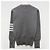 Thom Browne Diagonal Stripe Milano Stitch Wool Cardigan Light Grey - view 2