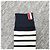Thom Browne Calze in cotone leggere a metà polpaccio con tre righe blu navy - vista 4