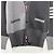 Thom Browne Diagonal Stripe Mixed Wool Cardigan Tonal Grey - view 14