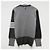 Thom Browne Diagonal Stripe Mixed Wool Cardigan Tonal Grey - view 2