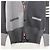 Thom Browne Diagonal Stripe Mixed Wool Cardigan Tonal Grey - view 4