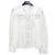 Isabel Marant Blusa de lino y algodón con encaje Etoile Valmira Blanco - vista 13