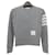 Thom Browne Klassischer Sweatshirt mit Diagonalärmeln Braun  - Ansicht 1