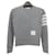 Thom Browne Klassischer Sweatshirt mit Diagonalärmeln Braun  - Ansicht 10