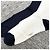 Thom Browne Calze Classiche Sottile a Mezza Polpaccio Blu Navy Bianco - vista 5
