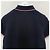 Polo in cotone piqué a maniche corte con patch logo Moncler, blu navy - vista 15