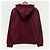 Céline Blason Logo bedruckter Baumwollfleece-Hoodie Bordeaux Rot - Ansicht 2