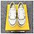 Fendi Match Leder Low-Top Sneakers Sage Weiß mit Stempel: AOMN - Ansicht 3
