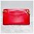 Mulberry Borsa a spalla con pattina in catena rossa Rosso - vista 2