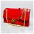 Mulberry Borsa a spalla con pattina in catena rossa Rosso - vista 8