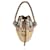 Prada Borsa mini a secchiello in rattan Marrone  - vista 2