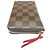 Louis Vuitton Portafoglio Zippy Damier Clémente per Donne Marrone - vista 6
