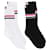 Thom Browne Calze a Righe Sportive Blu