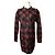 Isabel Marant Karo-Wollmischung Hemdkleid in Rot