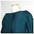Gucci Giacca lunga in lana e seta verde teal Blu - vista 4
