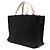Marni Piccola borsa tote in rafia nera Nero - vista 5