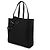 Prada Bolsa transversal de nylon acolchoada com hardware dourado Preto - vista 4