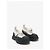 Alexander Mcqueen Scarpe Mary Jane Tread Slick Bianco - vista 5
