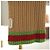 Gucci Sciarpa Striata in Lana Cammello Marrone - vista 9