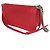 Chanel Borsa a spalla media in tono argento Caviar Boy Rosso - vista 3