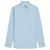 Céline Camicia Relaxed in Chambray di Cotone Blu Jeans