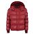Moncler MALJASSET Piumino con Cappuccio Rosso - vista 2