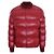 Moncler MALJASSET Piumino con Cappuccio Rosso - vista 3
