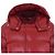 Moncler MALJASSET Piumino con Cappuccio Rosso - vista 8