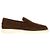 Tod's Mocasines de ante Castaño - vista 3