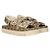 Gucci Doppelte Leinensandalen Braun - Ansicht 5