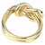 Ring Hermès Anello per sciarpa attorcigliato in oro D'oro  - vista 4