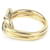 Ring Hermès Anello per sciarpa attorcigliato in oro D'oro  - vista 6