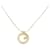 Givenchy Collar Péndulo Redondo Cubo con Logo Dorado