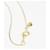 Givenchy Collar Péndulo Redondo Cubo con Logo Dorado - vista 5
