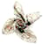 Chanel Sciarpa Flower Ivory Bianco  - vista 4