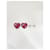 Chanel Orecchini a forma di cuore con logo CC Rosa  - vista 14