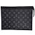 Louis Vuitton Pochette Voyage MM Eclipse Borsa Clutch Marrone