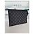 Louis Vuitton Pochette Voyage MM Eclipse Borsa Clutch Marrone - vista 2