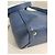 Salvatore Ferragamo Borsa Tote Marta in Grano Blu Salvatore Gancci - vista 16